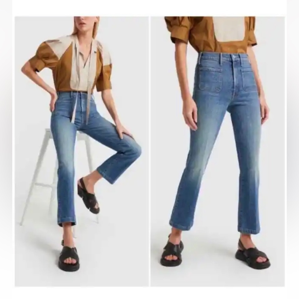 Mother Superior Denim: The Hustler Patch Pocket Flood in Cowboys Don’t Cry, 31